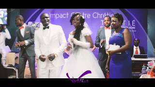 Summary of EmmanuelieHarlods Congolese Wedding to PointeNoire Mariage Congolais [upl. by Etsirk]