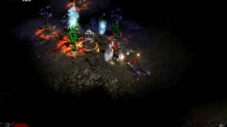 Diablo 2 single player poison necro running pits [upl. by Nerual]