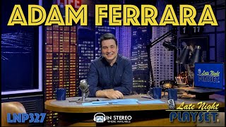 ADAM FERRARA Top Gear Rescue Me Nurse Jackie 🎙❤️🏁 LNP327 [upl. by Werdnael]