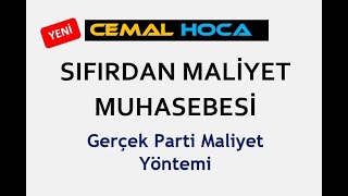 6 Gerçek Parti Maliyet Yöntemi │ Öğrenme Garantili │ Detaylı Anlatım [upl. by Asaeret319]