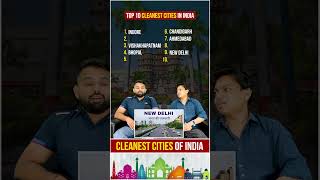 Top 10 Cleanest Cities in INDIA  Cleanest cities  Top Indian City  Delhi AQI  indore delhi [upl. by Aes]