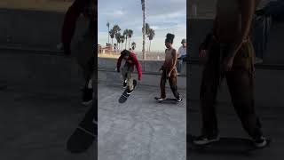 Briana King and Kayla Wheeler skateboarding at Venice Beach Skatepark [upl. by Minetta]