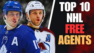 Ranking The Top 10 NHL FREE AGENTS 2025 Offseason [upl. by Yalcrab]