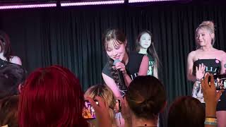 240916  ICHILLIN  10 Minutes cover  Kpop breakout tour Soundcheck  Oklahoma City OK Concert [upl. by Asiole806]