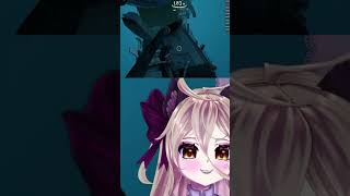 Warper jumpscare subnautica  purrrplefreak vtuber on Twitch [upl. by Colline]