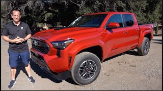 Is the 2024 Toyota Tacoma TRD Sport 6speed manual the PERFECT new truck [upl. by Ardeed913]