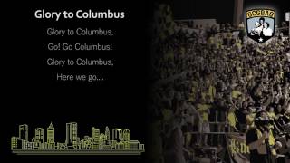 Columbus Crew SC Nordecke Chant  Glory to Columbus [upl. by Lyndell]