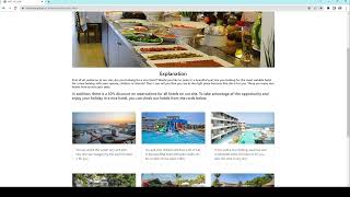 Holiday booking site [upl. by Mccreary]