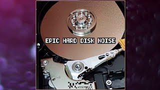 Epic Hard Disk Noise Royalty​​​​Free Sound Effects For Foley in Filmmaking Video Games amp Music [upl. by Anisamot]