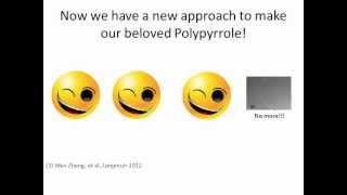 New Fast Method for Preparing High Quality Polypyrrole Conducting Polymer [upl. by Annawd]