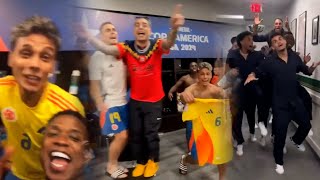 La celebración de COLOMBIA con RYAN CASTRO en el camerino ¡Como no la habias visto [upl. by Narret]