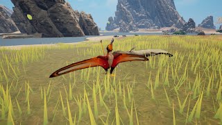 Path of Titans New Official Playable Creature  Rhamphorhynchus showcase [upl. by Joela]