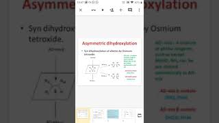 Asymmetric hydroxylation [upl. by Ljoka]