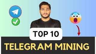 TOP 10 TELEGRAM MINING APPS  TOP 10 TELEGRAM MINING AIRDROPS [upl. by Quinta737]