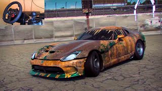 Rebuilding a Dodge Viper GTS  NFS HEAT  LOGITECH G29 Gameplay [upl. by Shanley]