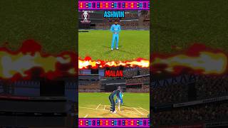 Ravichandran Ashwin Vs Dawid Malan  CWC 2023 🤩💥  Real Cricket 22 shorts [upl. by Noslen]