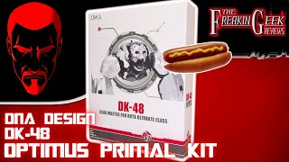 SHARP CHEDDAR DNA Design DK48 OPTIMUS PRIMAL KIT EmGos Transformers Reviews N Stuff [upl. by Hendrika488]