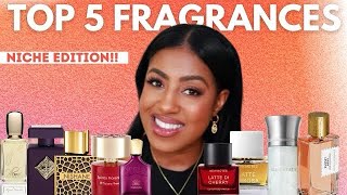 TOP 5 NICHE FRAGRANCES FOR LIFE  BEST PERFUMES FOR WOMEN [upl. by Attehcnoc]