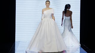 Jesus Peiro Bridal Spring 2024  Barcelona Bridal Fashion Week [upl. by Thormora]