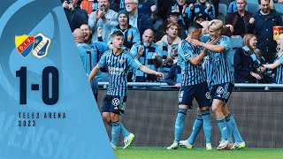 MATCHSVEP  Djurgården  Halmstads BK 10 Allsvenskan 2023 [upl. by Christoper]