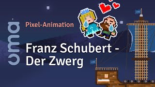 Franz Schubert  Der Zwerg PixelAnimation [upl. by Kilmarx714]