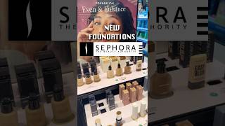 NEWEST FOUNDATIONS AT SEPHORA HIT OR MISS [upl. by Ronyam]