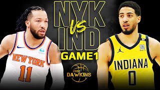 New York Knicks vs Indiana Pacers Game 1 Full Highlights  2024 ECSF  FreeDawkins [upl. by Foulk]