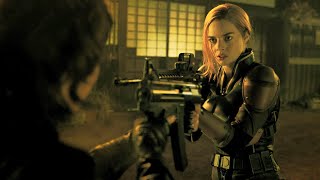 Snake Eyes GI Joe Origins  Major OHara Fight Scenes Scarlett vs Baroness  Movie CLIP 4K [upl. by Llerroj]