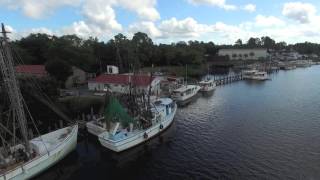 Entering Georgetown SC Waterfront From Winyah Bay [upl. by Inaja]