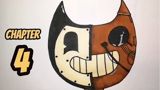 How To Draw Animatronic Bendy From Bendy And The Ink Machine Chapter 4 [upl. by Fai]