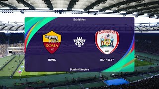 Roma vs Barnsley 06082024 Club Friendlies PES 2021 [upl. by Oinafipe]