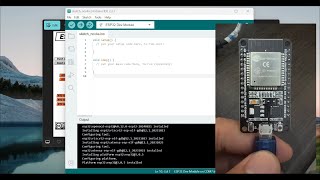 Integrasi  Menghubungkan ESP32 ke Arduino IDE [upl. by Eberta]