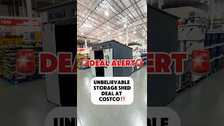 🚨Unbelievable Storage Shed Deal At Costco‼️ costco costcofinds [upl. by Lipski]