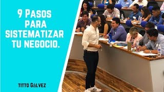 9 Pasos para Sistematizar tu Negocio [upl. by Holder318]