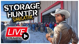 STORAGE HUNTER SIMULATOR LIVE STREAM  10152024 10AM EST [upl. by Nitsed]