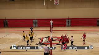 2024 10 10 Brimfield High School Volleyball vs Knoxville set 1 W25 23 [upl. by Adnilrev719]