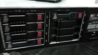 HP Proliant DL380 G8 Booting New HDD LED [upl. by Strickler400]