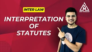 Interpretation of Statutes in 1 Lecture  CA Amit Mahajan [upl. by Hortense734]