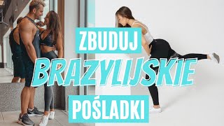 TRENING NA BRAZYLIJSKIE POŚLADKI  darmowy plan na siłownie dla kobiet [upl. by Ariela628]