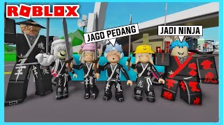 Aku Dan Adiku Terpaksa Harus Menjadi Ninja Viral Terkenal Di Roblox Brookhaven ft Shasyaalala [upl. by Einnaf]