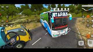 Jet Air Bus in Bus Simulator Indonesia  Surkhet to Kathmandu Best Bus [upl. by Thurber129]