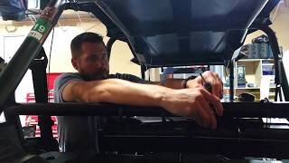 Installing the NavAtlas SB235 Sound Bar Speaker Pair in a Polaris RZR XP4 Turbo [upl. by Jagir]