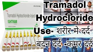 Tramadol Injection  Tramadol injection uses side effects Tramadol injection uses hindi [upl. by Eelyk]