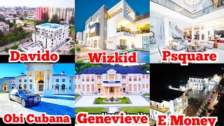 Top 10 Nigeria Celebrities With The Most Expensive Mansions amp Worth 2023 [upl. by Aushoj]