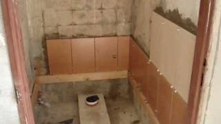 Kompletní přestavba toalety  Toilet renovation  Toilette rekonstruktion [upl. by Eltsyek]