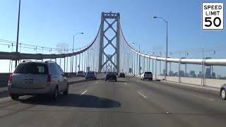 Crossing the Old San FranciscoOakland Bay Bridge [upl. by Adnalue]