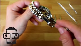 Uhrenarmband wechseln German Tutorial [upl. by Ruthi]