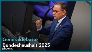 Generaldebatte zum Bundeshaushalt 2025 weitere Reden am 110924 [upl. by Jaquelyn]