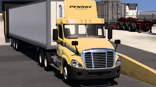 ats freightliner cascadia 1st gen v3 penske truck rental corporation [upl. by Meingolda]