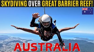 Skydiving in Australia’s Adventure Capital Cairns Queensland 🇦🇺 [upl. by Mosra]